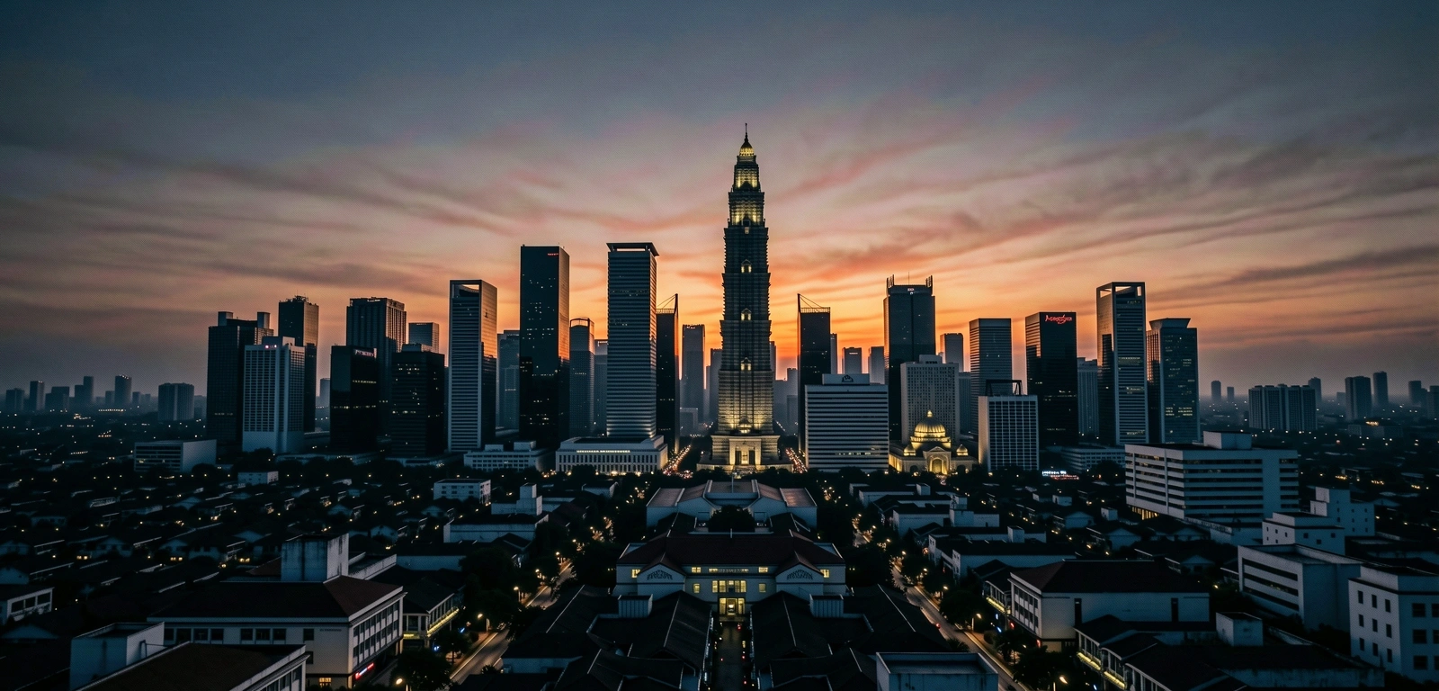 Jakarta Dusk Horizon
