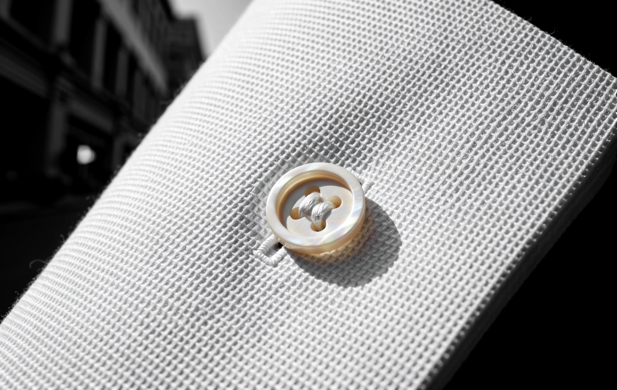 Premium white cotton weave